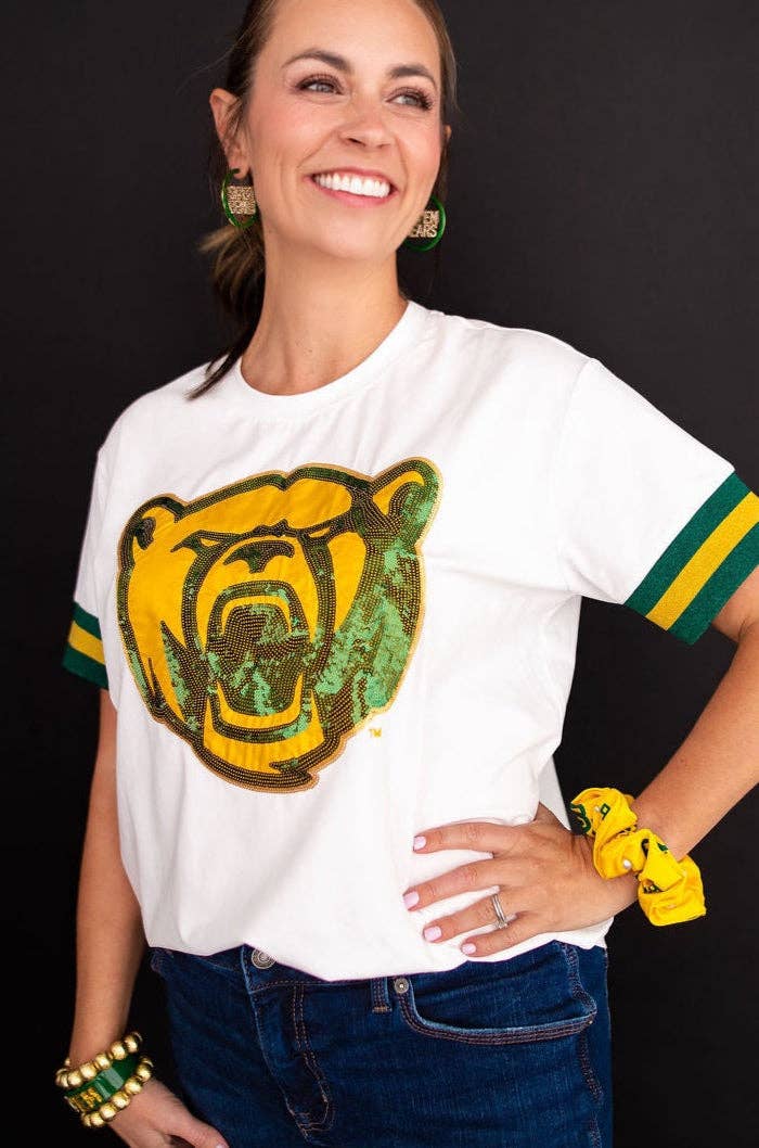 Baylor Sparkle Logo T-Shirt by Brianna Cannon