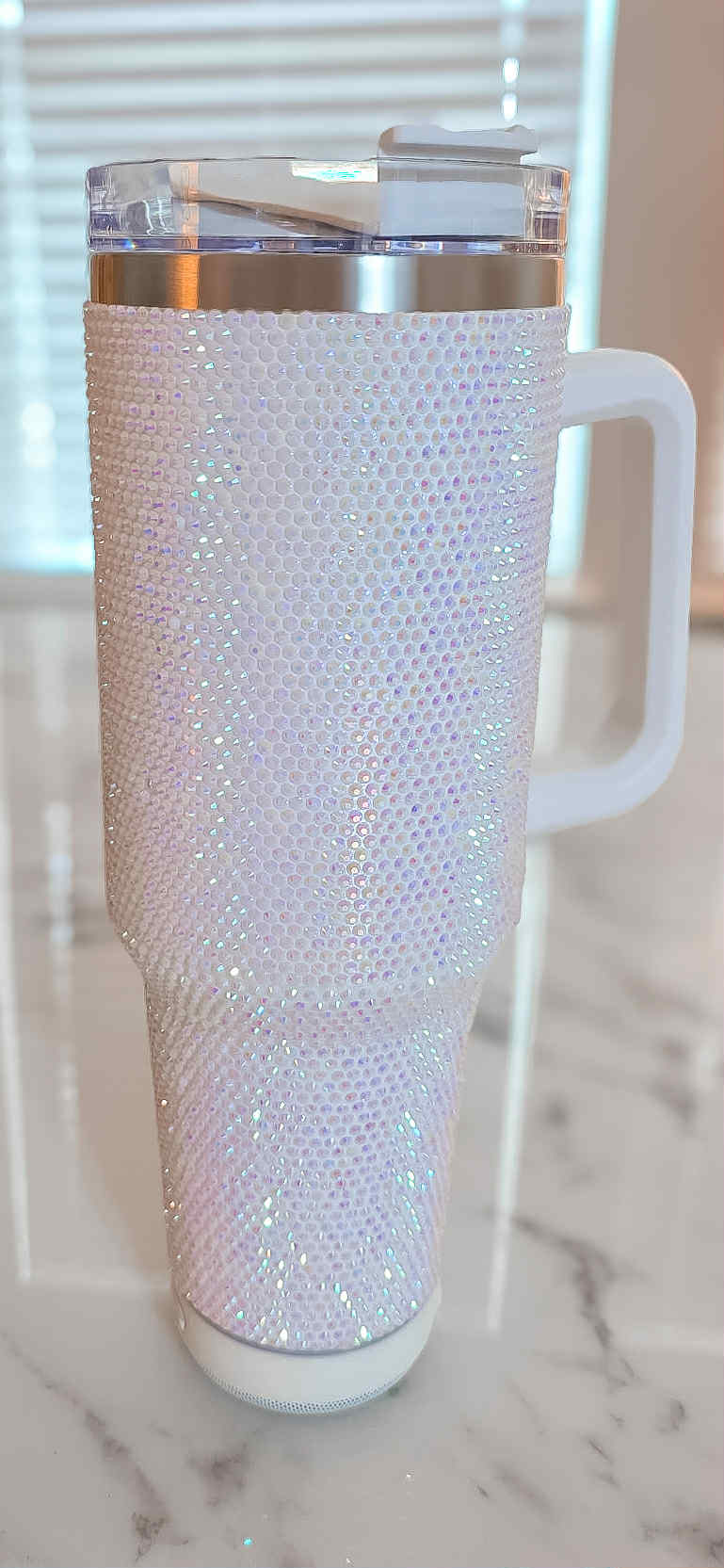 Cinderella 40 oz Bling Tumbler with Bluetooth Speaker