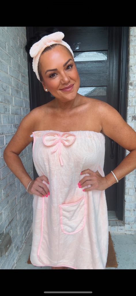 Lovelee Luxury Bath Wrap & Headband