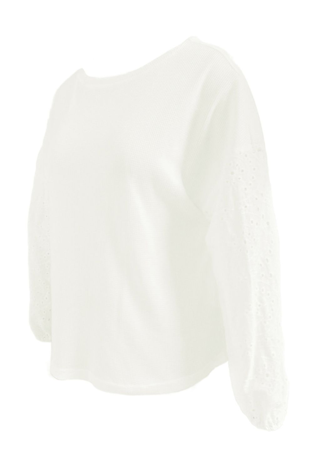 Davis Dropped Shoulder Boat Neck Blouse