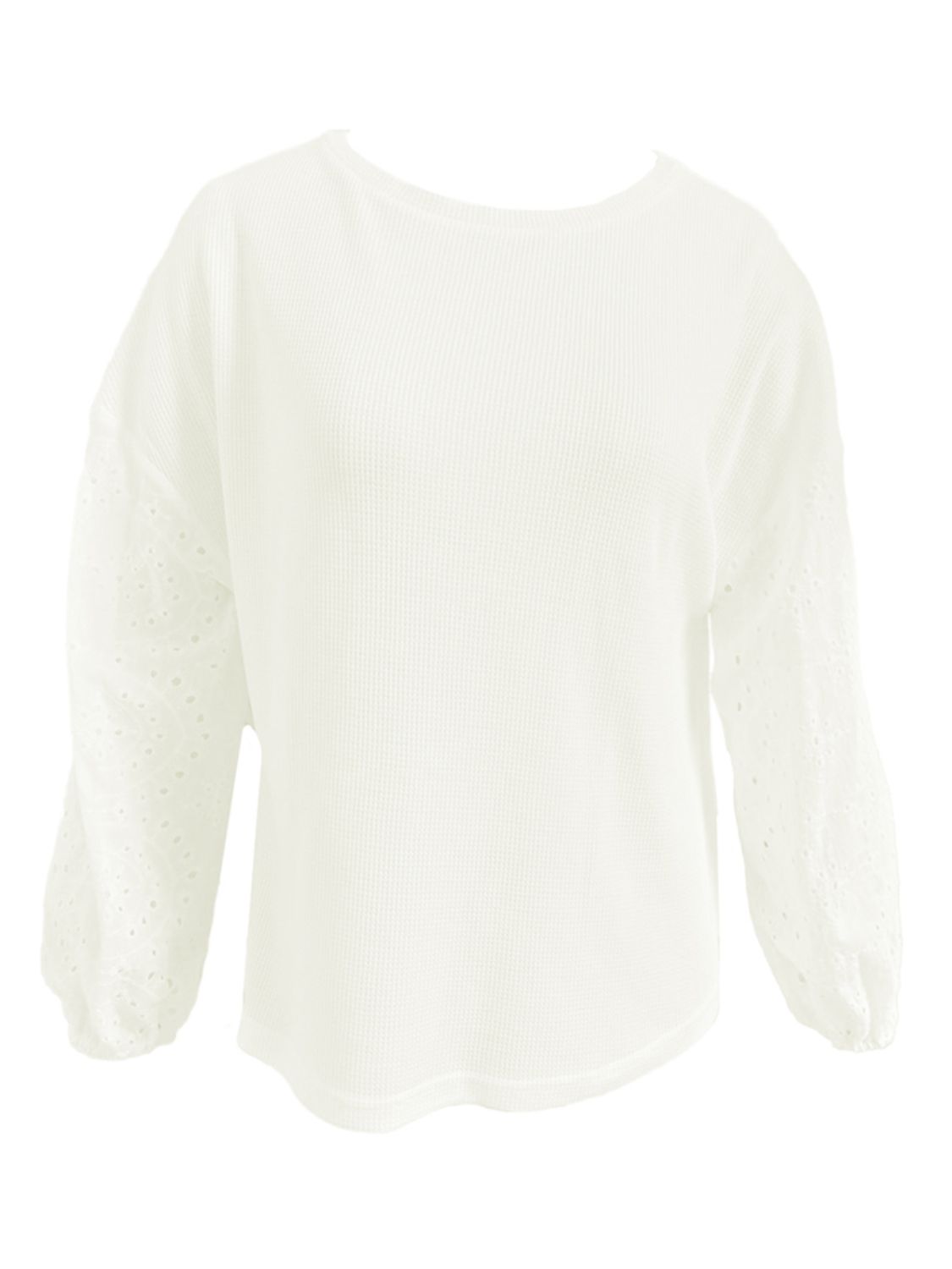 Davis Dropped Shoulder Boat Neck Blouse