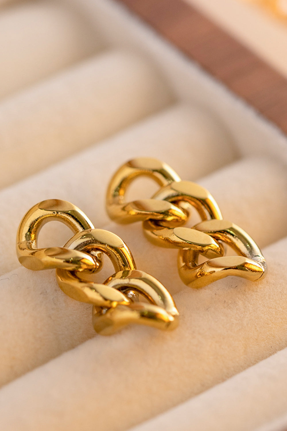 Carmen Stainless Steel Chain Earrings (Copy)