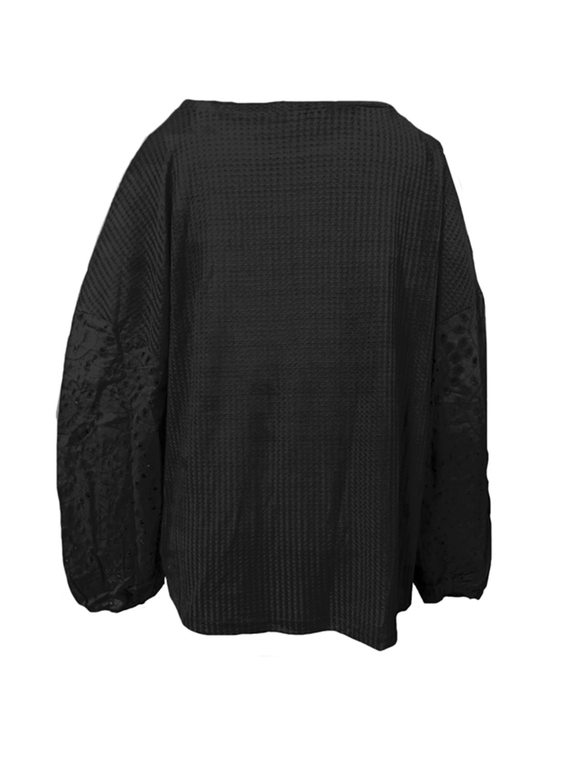 Davis Dropped Shoulder Boat Neck Blouse