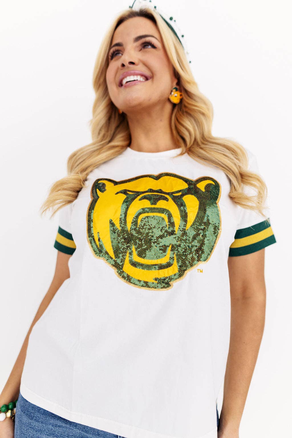 Baylor Sparkle Logo T-Shirt by Brianna Cannon