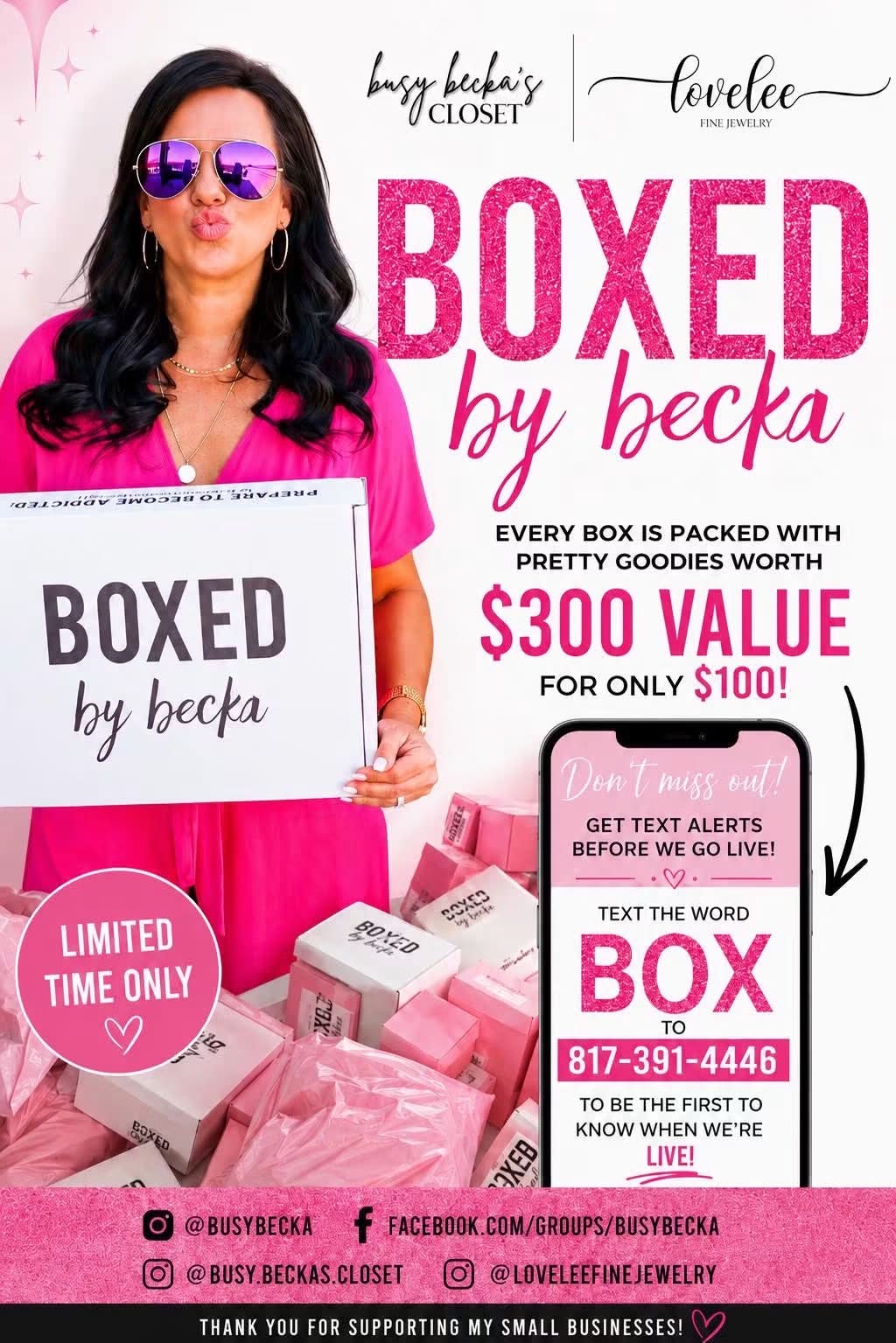 BOXED BY BECKA - June 2026