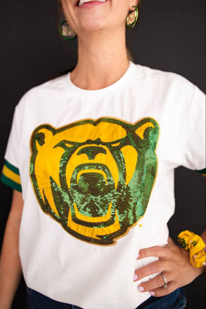 Baylor Sparkle Logo T-Shirt by Brianna Cannon
