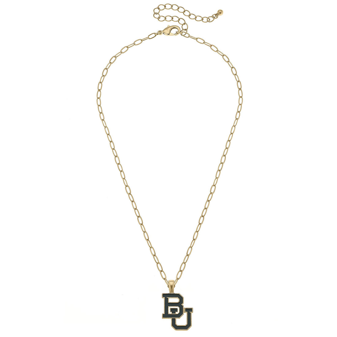 Baylor Bears Enamel Pendant Necklace
