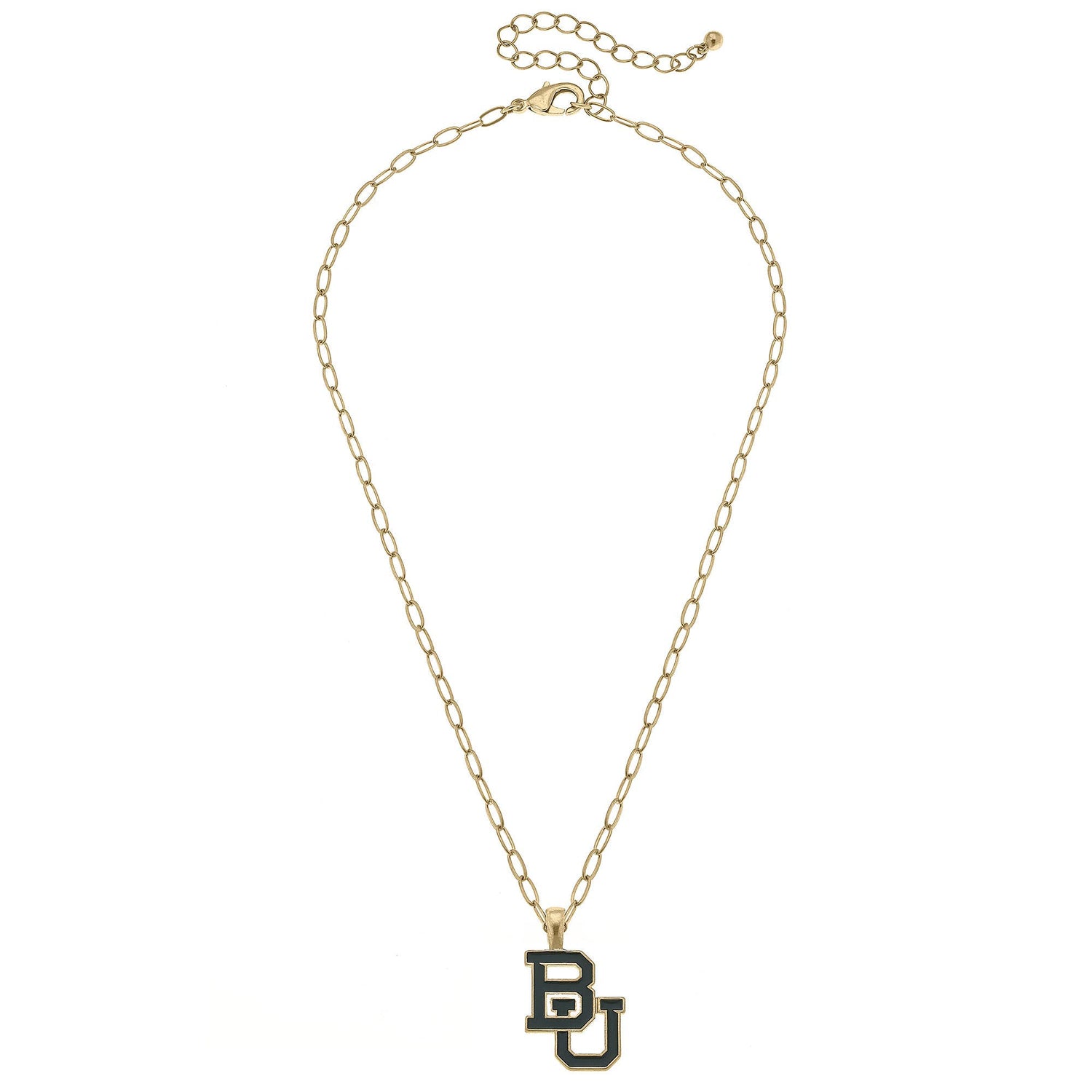 Baylor Bears Enamel Pendant Necklace