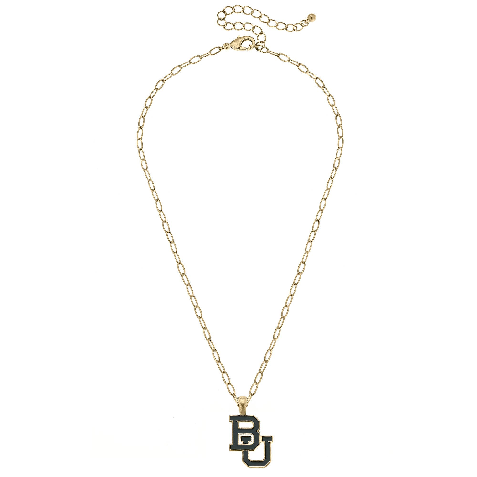 Baylor Bears Enamel Pendant Necklace