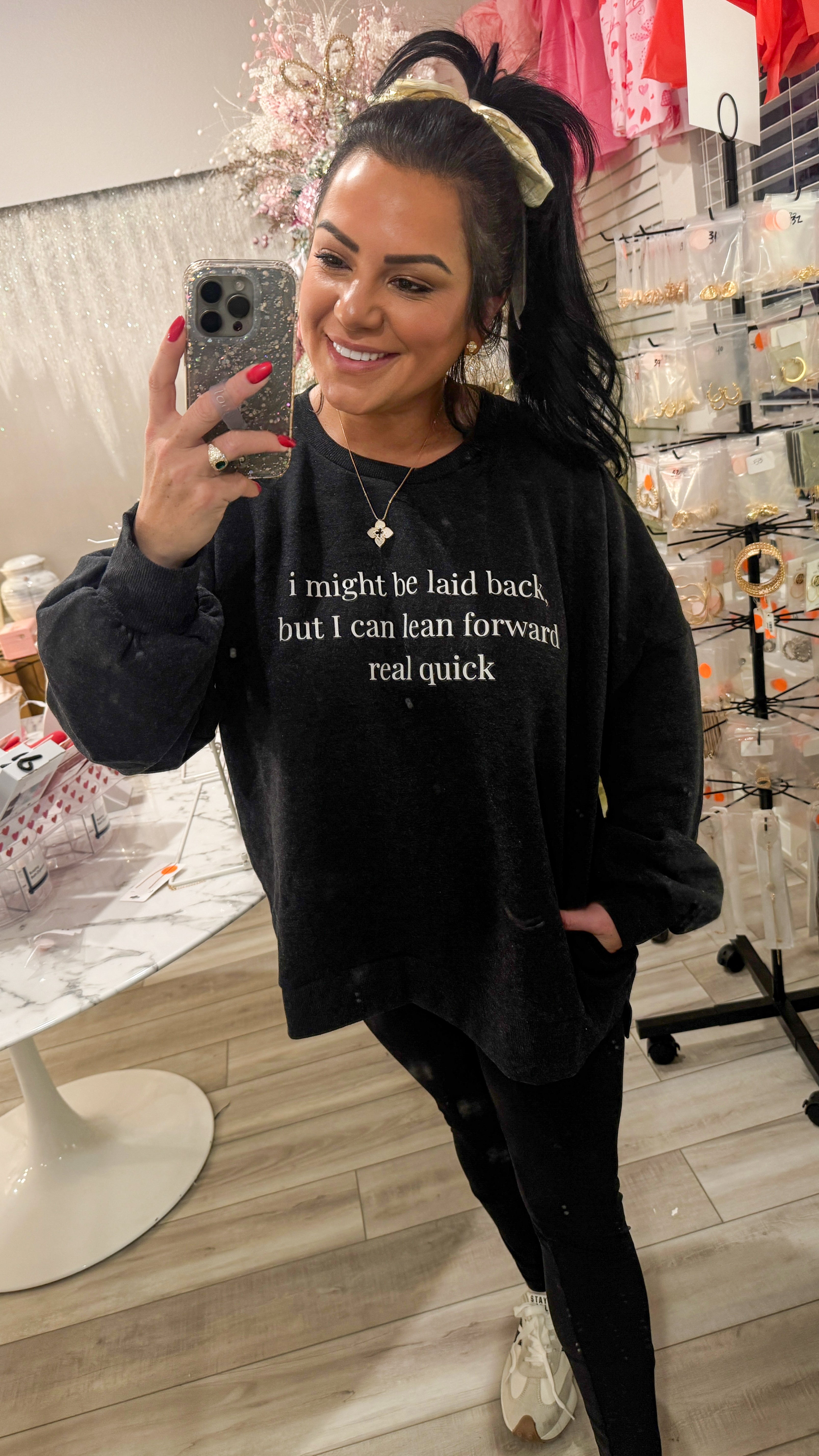 NEW CUSTOM SWEATSHIRTS! Pick phrase below!