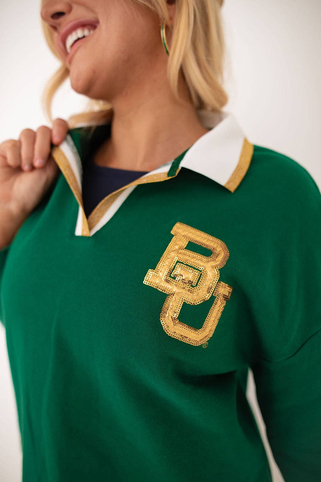 Baylor BC Club Sweatshirt by Brianna Cannon