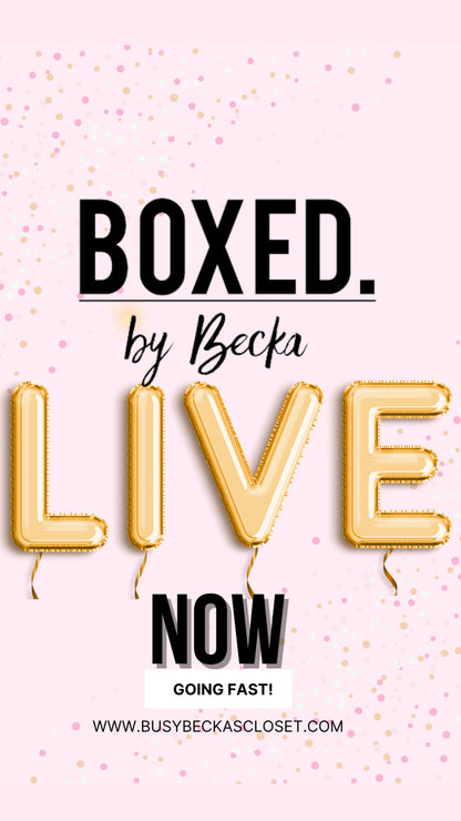 BOXED BY BECKA - June 2026