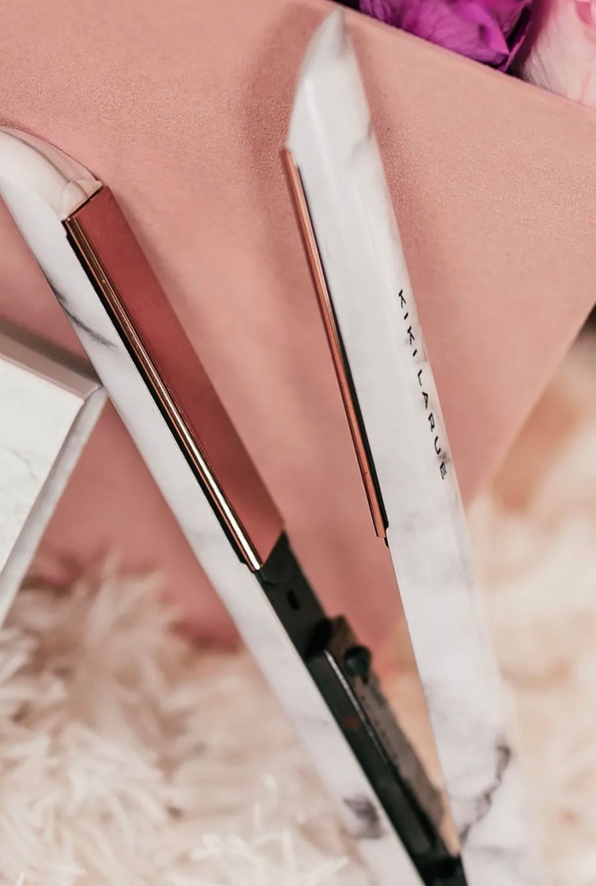 Pro Marble Flat Iron – Straighten, Curl &amp; Slay