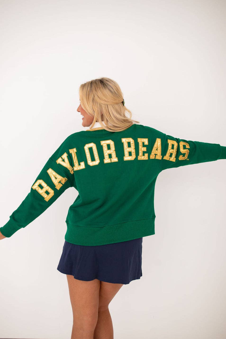 Baylor BC Club Sweatshirt by Brianna Cannon