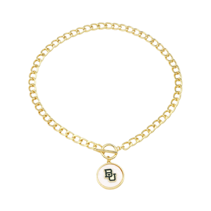 Baylor Logo Necklace by Brianna Cannon