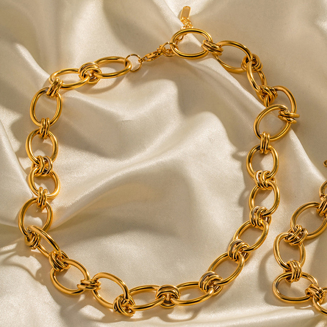 18K Gold-Plated Stainless Steel Necklace (Copy)