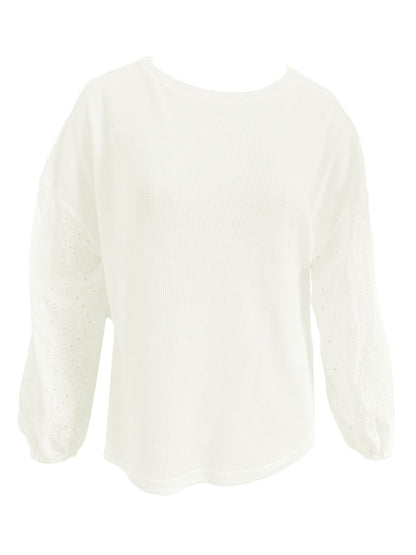 Davis Dropped Shoulder Boat Neck Blouse
