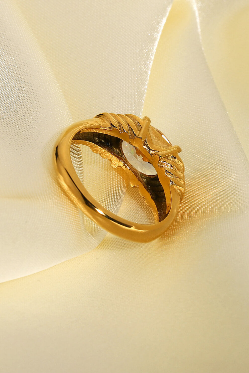 Emily 18K Gold Plated Zircon Ring (Copy)