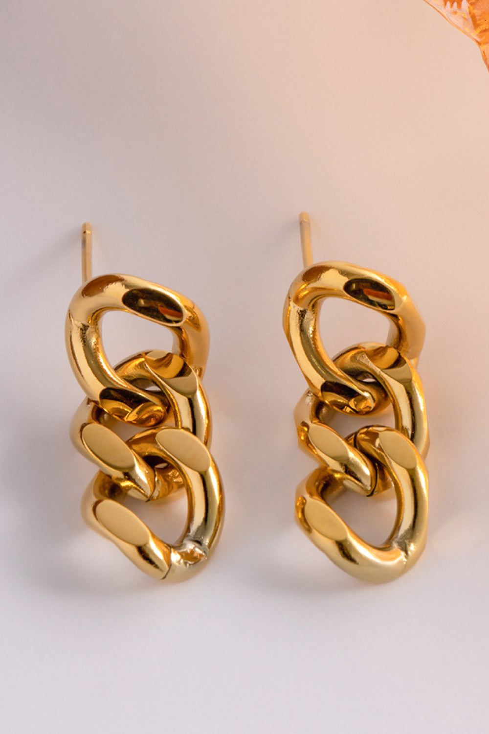 Carmen Stainless Steel Chain Earrings (Copy)